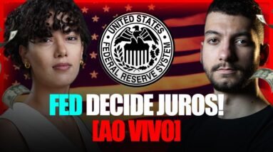 FED DECIDINDO JUROS AO VIVO! Análise BITCOIN e Mercado CRIPTO!