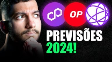 TOP 3 PREVISÕES PARA CRIPTOMOEDAS EM 2024!