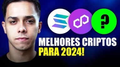 AS MELHORES CRIPTOMOEDAS PARA 2024!