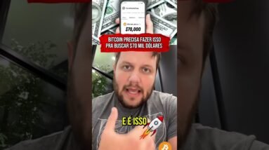 BITCOIN $50.000 BULL MARKET COMEÇOU? #shorts