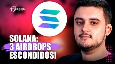 3 AIRDROPS mais PROMISSORES na SOLANA!