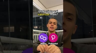 Qual cripto vai valorizar mais? #shorts