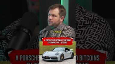 COMPREI UMA PORSCHE QUE CUSTAVA 10 BITCOINS POR 2 BITCOINS #shorts