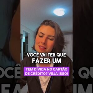 Aquele chacoalão que todo mundo precisa! Se liga na dica da Nath sobre CARTÃO DE CRÉDITO. #short