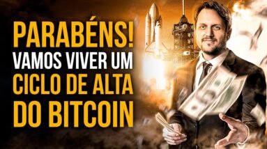 🚨 BITCOIN SUBINDO FORTE! O CICLO DE ALTA ESTA PRÓXIMO!