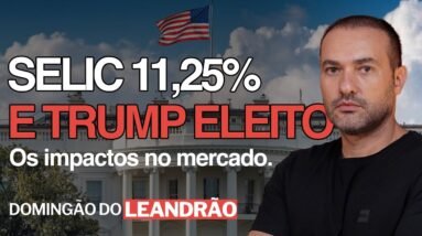 ANÁLISE DE MERCADO 10/11 - A reação dos mercados com a SELIC a 11,25% e Trump na presidência dos EUA