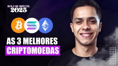 PREVISÕES PARA BTC, ETH e SOL EM 2025