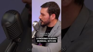 Topa um papo sobre a próxima crise mundial: Bitcoin! Se liga no papo da Nath com o Perini! #shorts