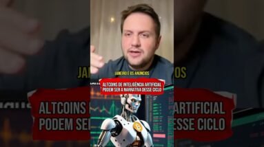 ALTCOINS LIGADAS A I.A. PODEM SER A NARRATIVA DESSE CICLO #shorts