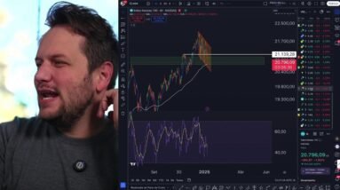 🩸BITCOIN E CRIPTOMOEDAS, ACOMPANHANDO O BANHO DE SANGUE AO VIVO🔴