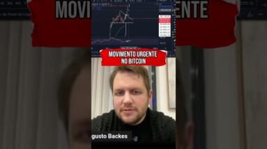 MOVIMENTO URGENTE NO BITCOIN #shorts