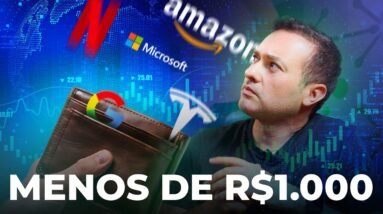Como ter uma carteira internacional com menos de R$1000