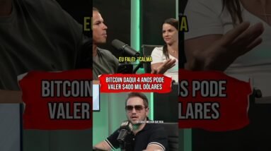 BITCOIN PODE VALER $400 MIL DÓLARES DAQUI 4 ANOS #shorts