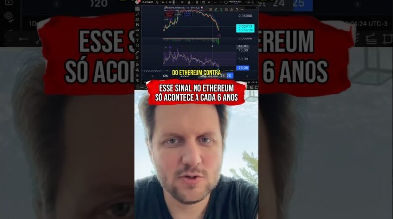 ESSE SINAL NO ETHEREUM SÓ ACONTECE A CADA 6 ANOS #shorts