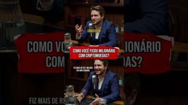 O PRIMEIRO MILHÃO COM CRIPTOMOEDAS #shorts