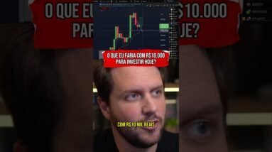O QUE EU FARIA COM R$10.000 PARA INVESTIR EM 2025? #shorts