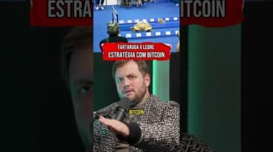 TARTARUGA X LEBRE: ESTRATÉGIA DA CARTEIRA DE BITCOIN #shorts