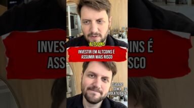 ALTCOINS: QUEM INVESTE PRECISA LIGAR O ALERTA E SABER DISSO #shorts