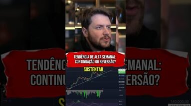 BITCOIN: TENDÊNCIA DE ALTA CONTINUA? #shorts