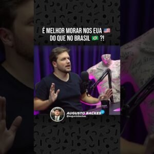 É MELHOR MORAR NOS ESTADOS UNIDOS DO QUE NO BRASIL? #shorts