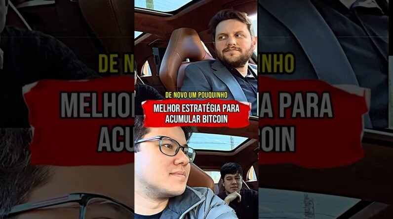 MELHOR ESTRATÉGIA PARA ACUMULAR BITCOIN #shorts