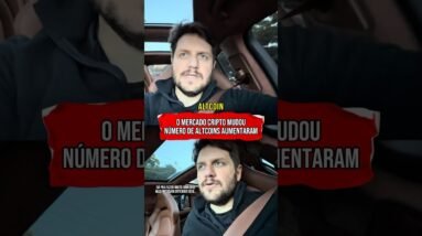 O MERCADO DAS ALTCOINS MUDOU #shorts