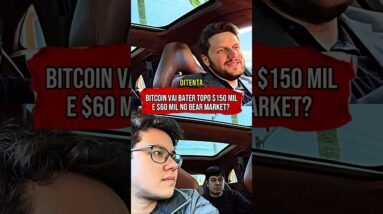 TOPO DO BITCOIN VAI SER $150 MIL E FUNDO $60 MIL DOLÁRES? #shorts