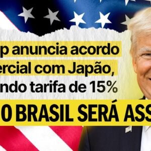 Trump taxa Japão: Brasil é o próximo? – Fechamento de Mercado com Leandro Martins