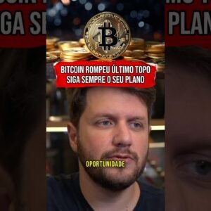BITCOIN ROMPEU TOPO $116K (SIGA O SEU PLANO) #shorts