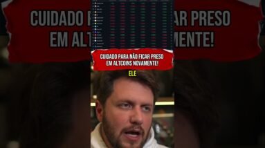 CUIDADO PARA NÃO FICAR PRESO EM TOPO NAS ALTCOINS #shorts