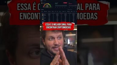 O MELHOR SINAL PARA ENCONTRAR CRIPTOMOEDAS EM ALTA #shorts