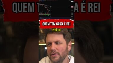 A IMPORTÂNCIA DE TER CAIXA PARA ACUMULAR NAS CORREÇÕES #shorts