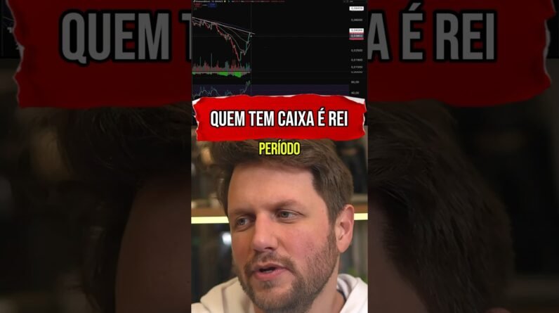 A IMPORTÂNCIA DE TER CAIXA PARA ACUMULAR NAS CORREÇÕES #shorts