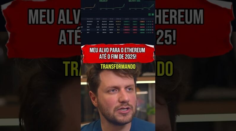 O FUTURO DO ETHEREUM EM 2025 #shorts