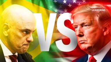 TARIFAÇO DE TRUMP: o que vai acontecer com o mercado brasileiro? | DOMINGÃO DO LEANDRÃO
