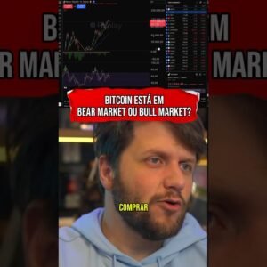 BITCOIN ESTÁ EM BEAR MARKET OU BULL MARKET? #shorts
