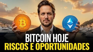 Bitcoin hoje: Riscos e Oportunidades