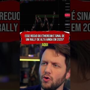 ETHEREUM VAI INICIAR RALLY DE ALTA? #shorts