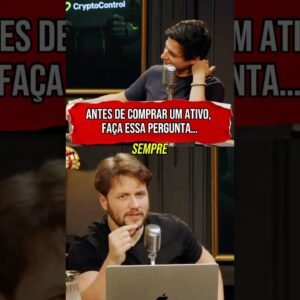 FAÇA ESSA PERGUNTA ANTES DE COMPRAR QUALQUER ATIVO #shorts