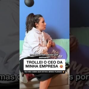 A PEGADINHA QUE FEZ O CEO DA ME POUPE! SUAR FRIO