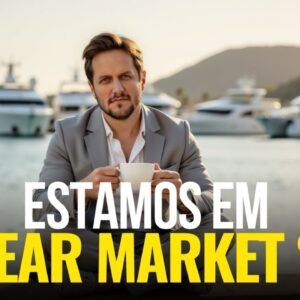 BITCOIN CAI 20% DO TOPO! Estamos em Bear Market? 🐻