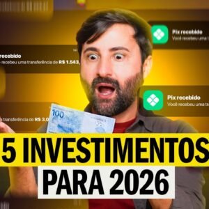 OS 5 MELHORES INVESTIMENTOS Para Aplicar o Seu 13º (Seguro, Fácil e Rentável)