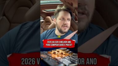 2026 VAI SER O ANO DO OURO E DA PRATA? #shorts