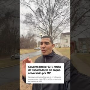 GOVERNO VAI LIBERAR 8 BILHÕES DE FGTS #governo #fgts #dinheiro #economia