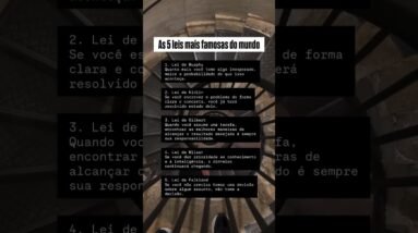 As 5 leis mais importantes do mundo