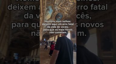 Homem mais velhos deixem aqui seu erro fatal que ensinaria para seu filho…