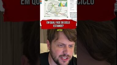 ESTAMOS NA FASE DA DESCRENÇA NO BITCOIN? #shorts