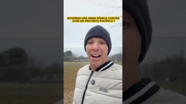 Governo usa arma sônica contra civis protesto pacífico? #Serbia #Protesto #Viral #curiosidades