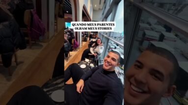 Quando meus parentes olham meus stories #viagem
