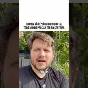VOCÊ PRECISA TER BITCOIN NA CARTEIRA #shorts